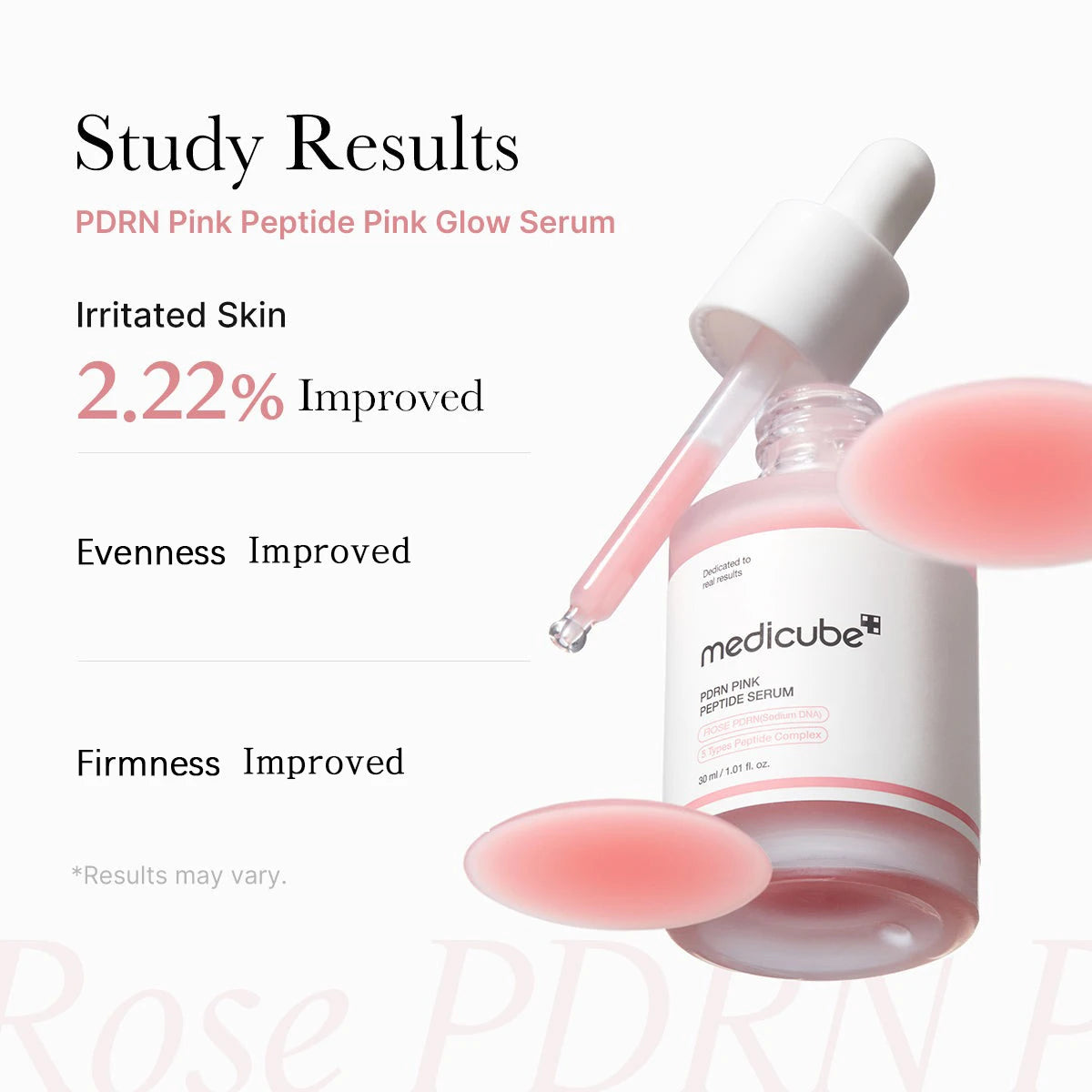 Medicube Salmon DNA PDRN Pink Peptide Serum,Smooth&Fast-Absorbing,Refreshing&Non-Sticky,Korean Skincare,K-Beauty,Korean Makeup