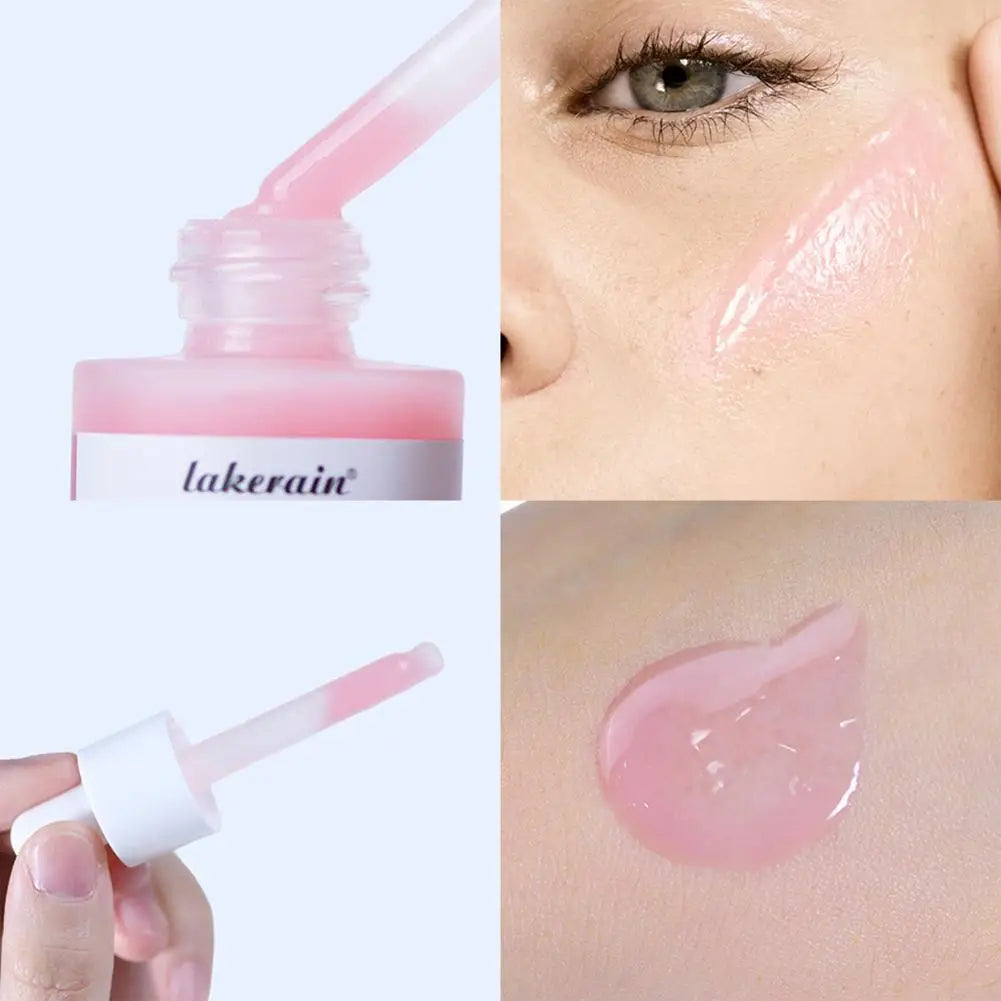 PDRN Pink Peptide Serum, Pink Glow Serum, Peptide Niacinamide Hydrating Moisturizing Firming, Uneven Skin Tone, Korean Skin Care