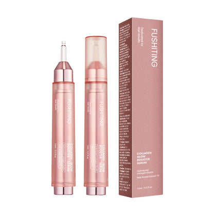 Collagen Glow Booster Milk Protein Extract Serum,Niacinamide Facial Radiance Hydrating Firming Essence,Korean Glass Skin Care