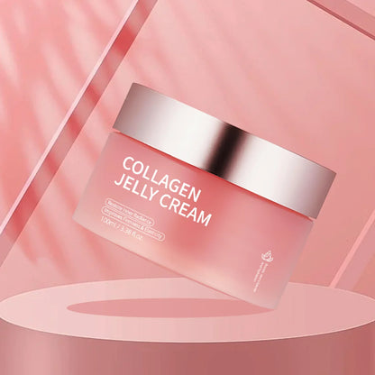 Collagen Jelly Cream Niacinamide Tightening Soothing Anti-Aging Firmness Hydration Nourishes Moisturizes Facial Skin Care Face