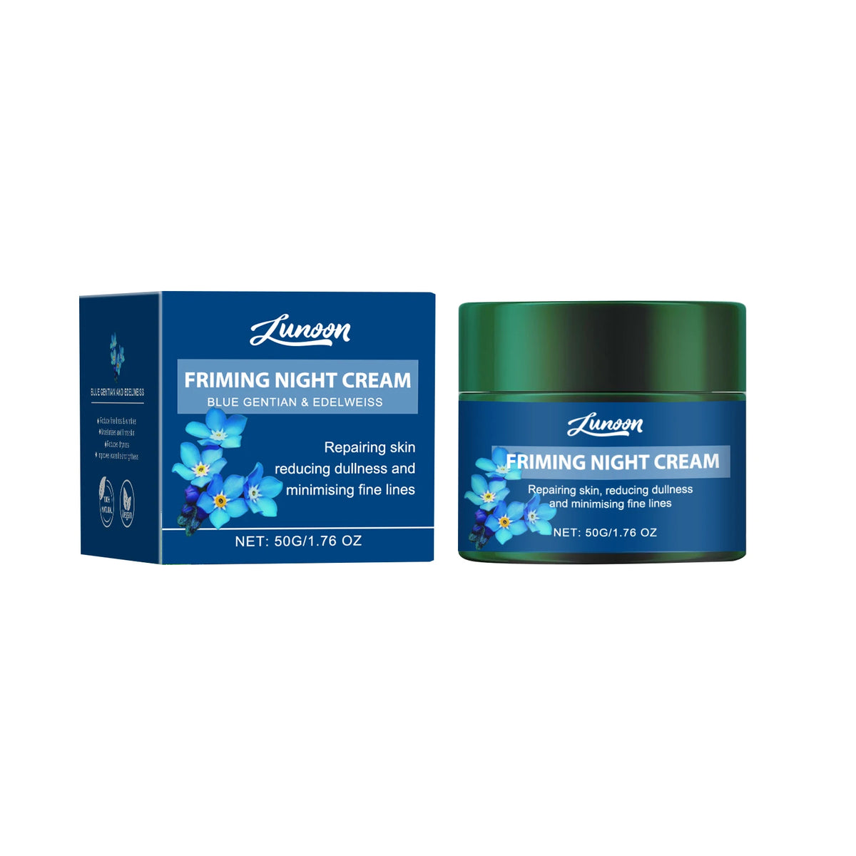 Collagen Jelly Cream Niacinamide Tightening Soothing Anti-Aging Firmness Hydration Nourishes Moisturizes Facial Skin Care Face